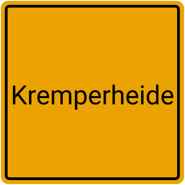 Meldebestätigung Kremperheide