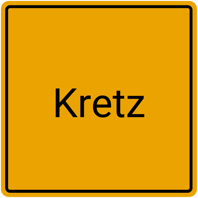 Meldebestätigung Kretz