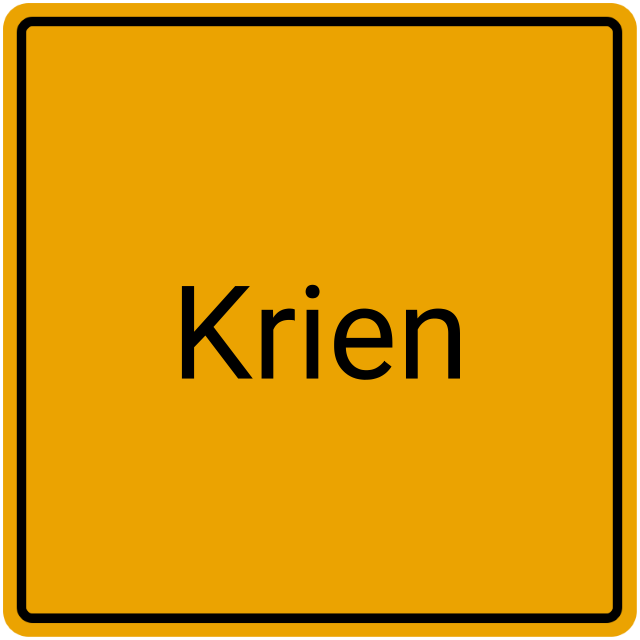 Meldebestätigung Krien