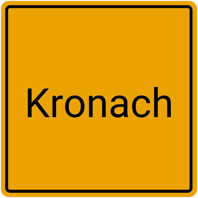 Meldebestätigung Kronach