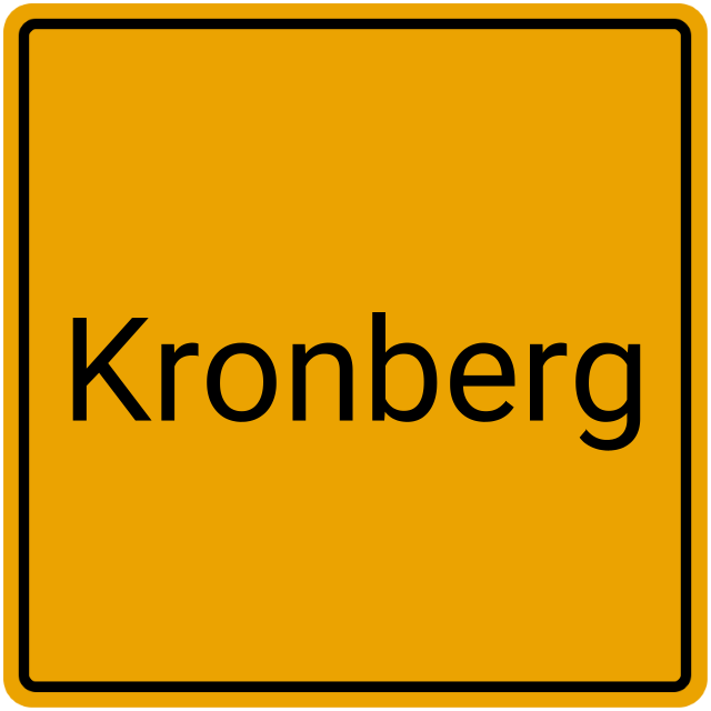 Meldebestätigung Kronberg