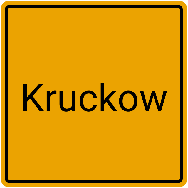 Meldebestätigung Kruckow