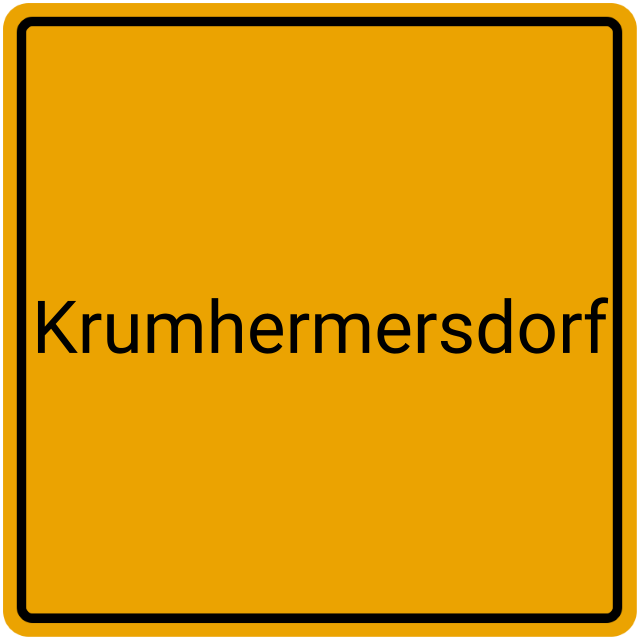 Meldebestätigung Krumhermersdorf