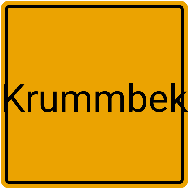 Meldebestätigung Krummbek