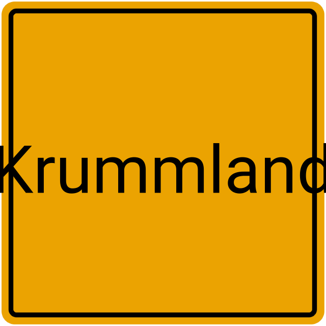 Meldebestätigung Krummland
