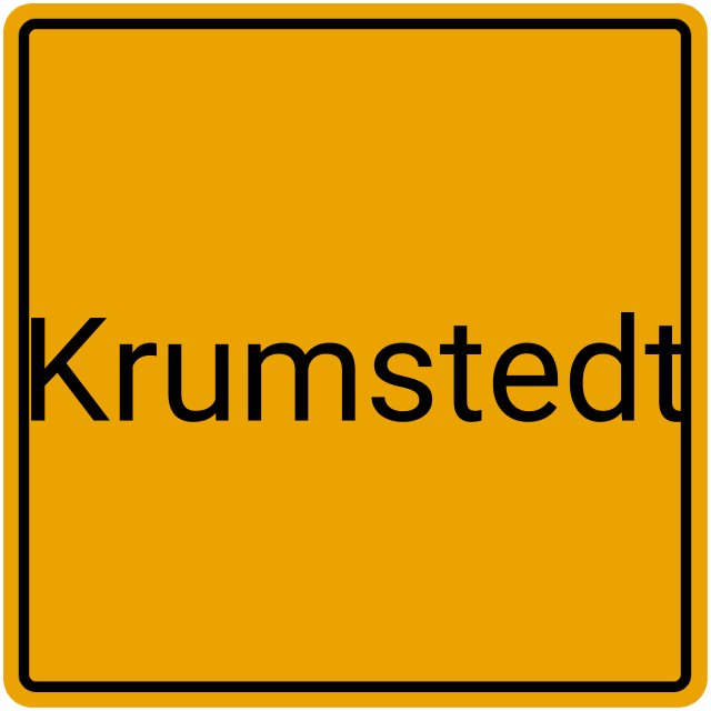 Meldebestätigung Krumstedt