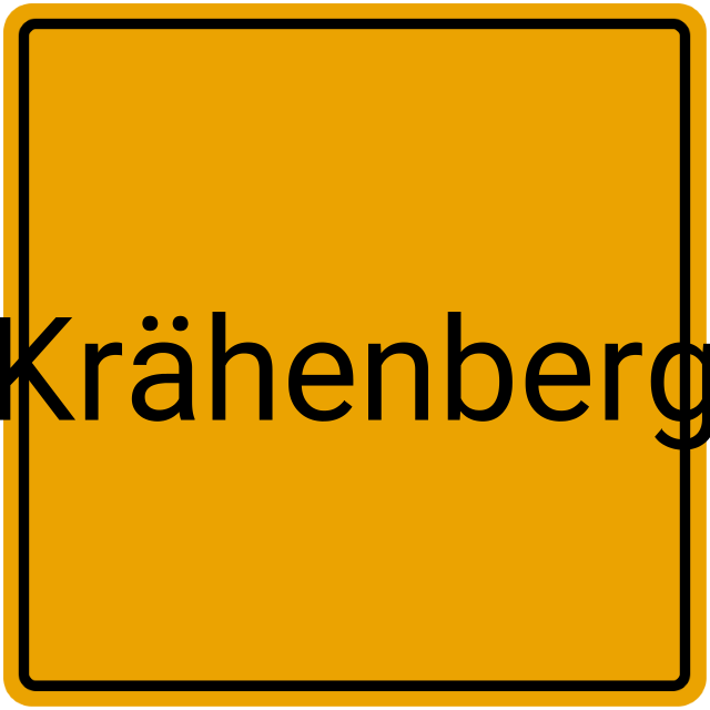 Meldebestätigung Krähenberg