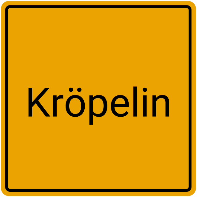 Meldebestätigung Kröpelin