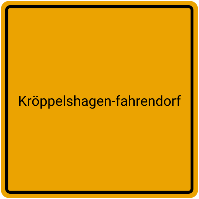 Meldebestätigung Kröppelshagen-Fahrendorf