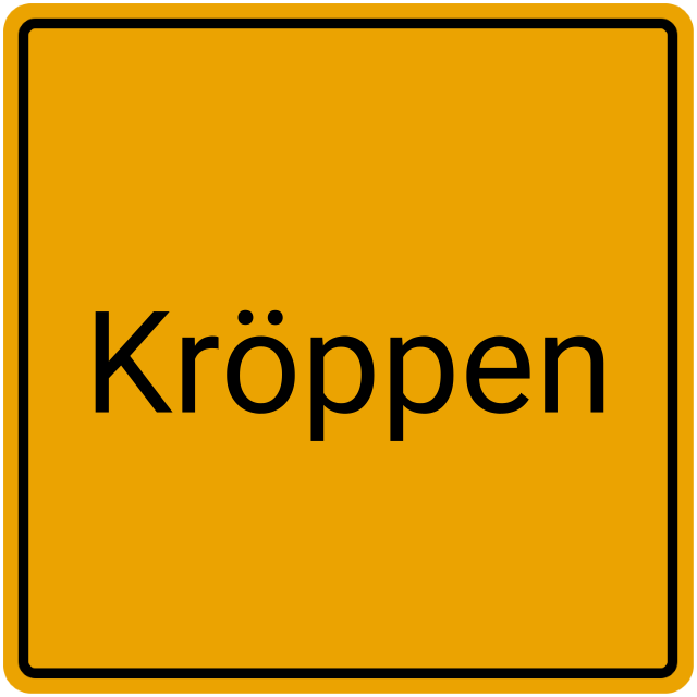 Meldebestätigung Kröppen