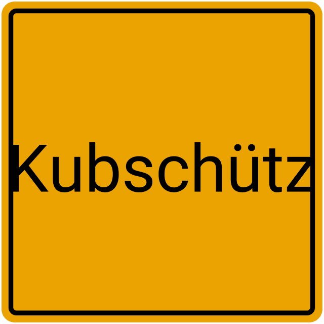 Meldebestätigung Kubschütz