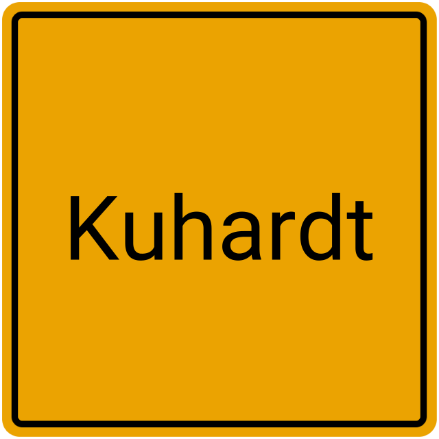 Meldebestätigung Kuhardt