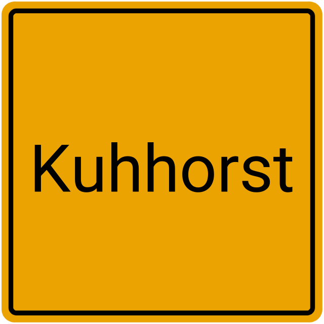 Meldebestätigung Kuhhorst