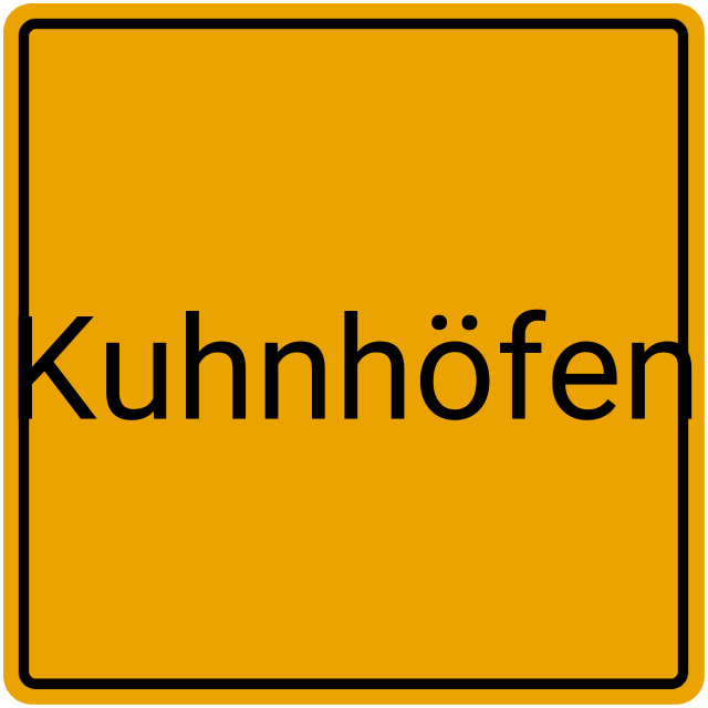 Meldebestätigung Kuhnhöfen