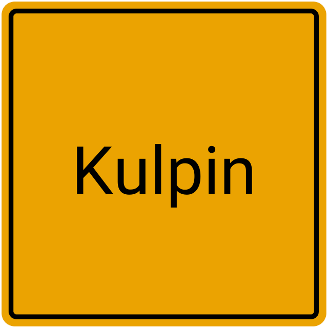 Meldebestätigung Kulpin