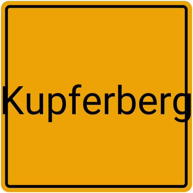 Meldebestätigung Kupferberg