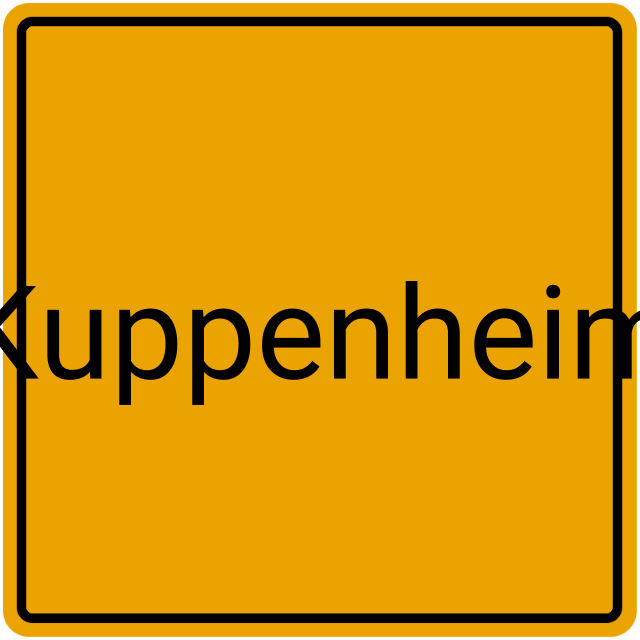 Meldebestätigung Kuppenheim