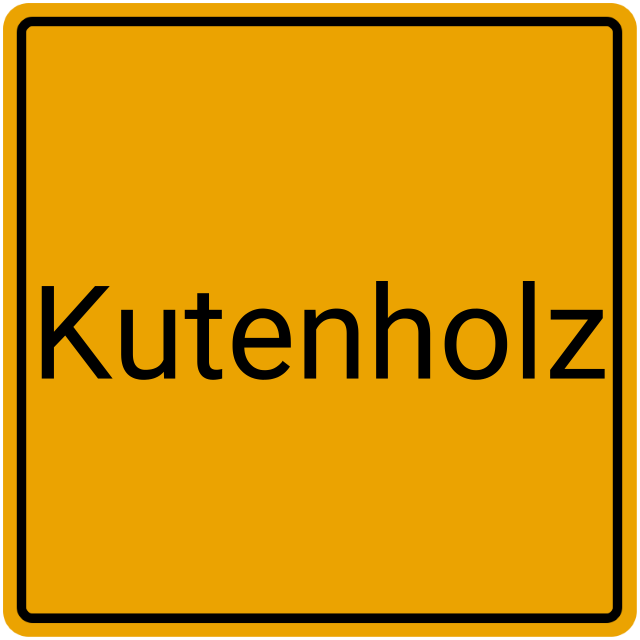 Meldebestätigung Kutenholz