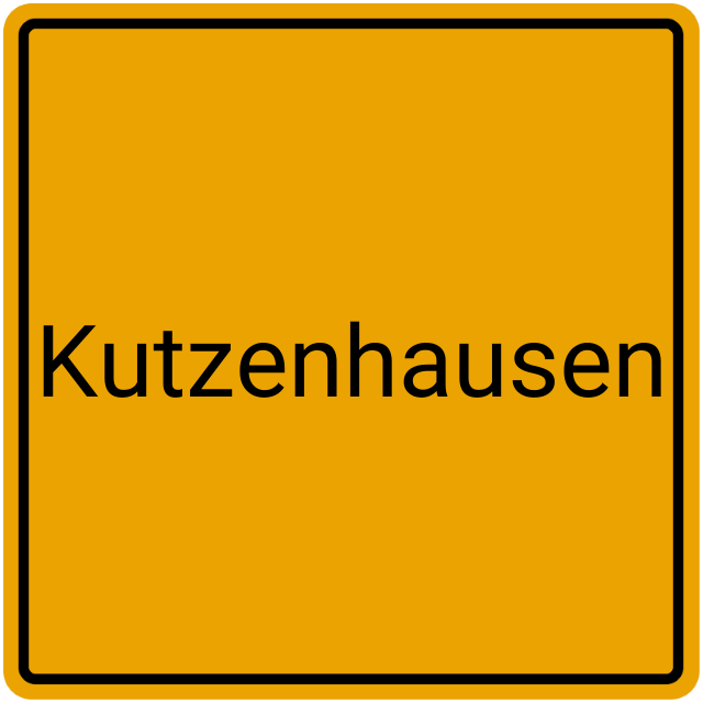 Meldebestätigung Kutzenhausen