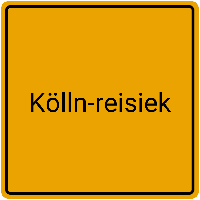 Meldebestätigung Kölln-Reisiek