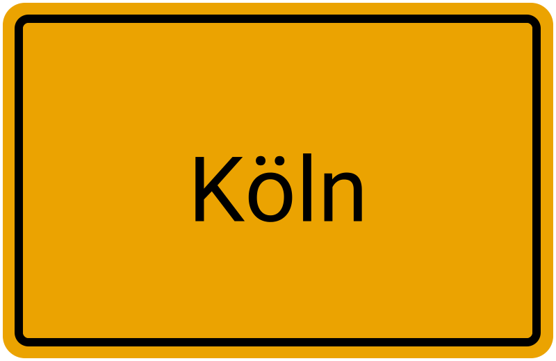 Meldebestätigung Köln