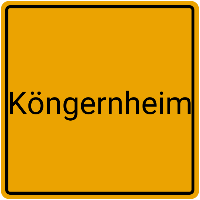 Meldebestätigung Köngernheim