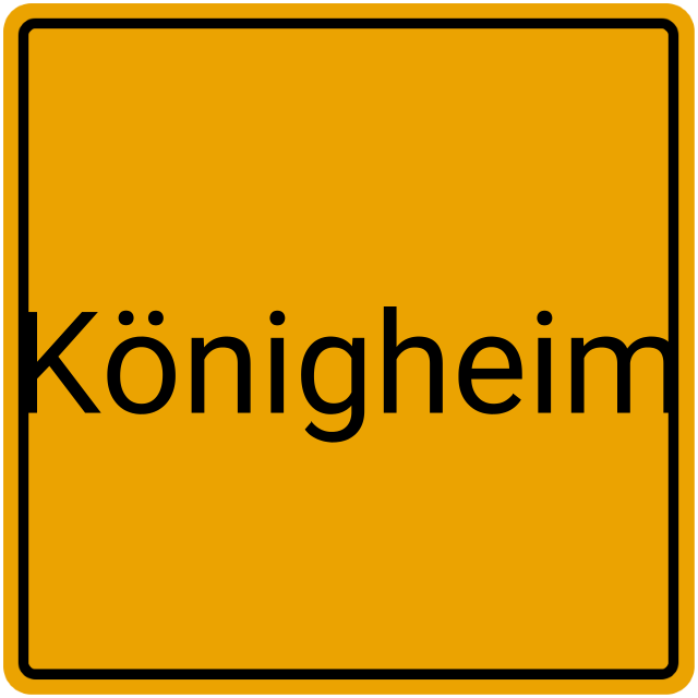 Meldebestätigung Königheim