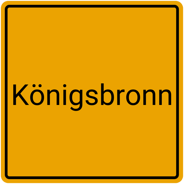 Meldebestätigung Königsbronn