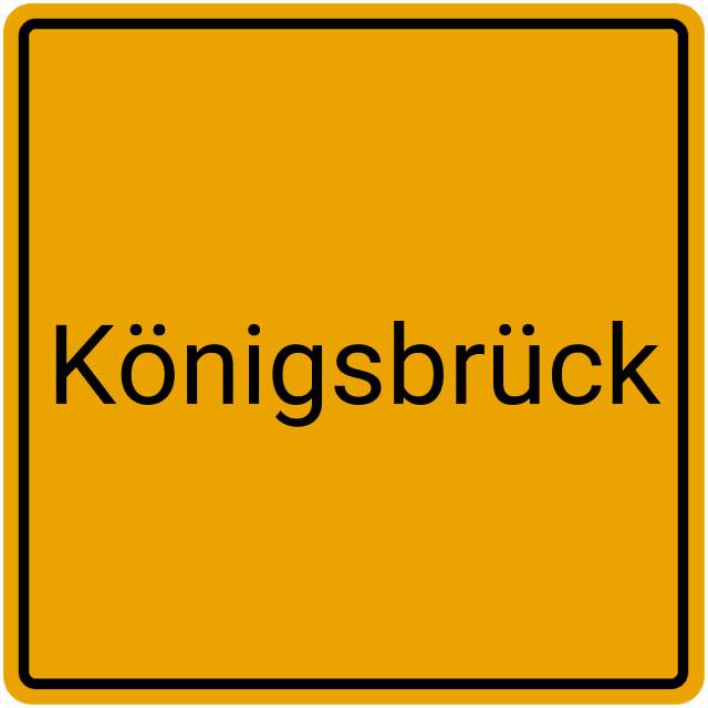 Meldebestätigung Königsbrück