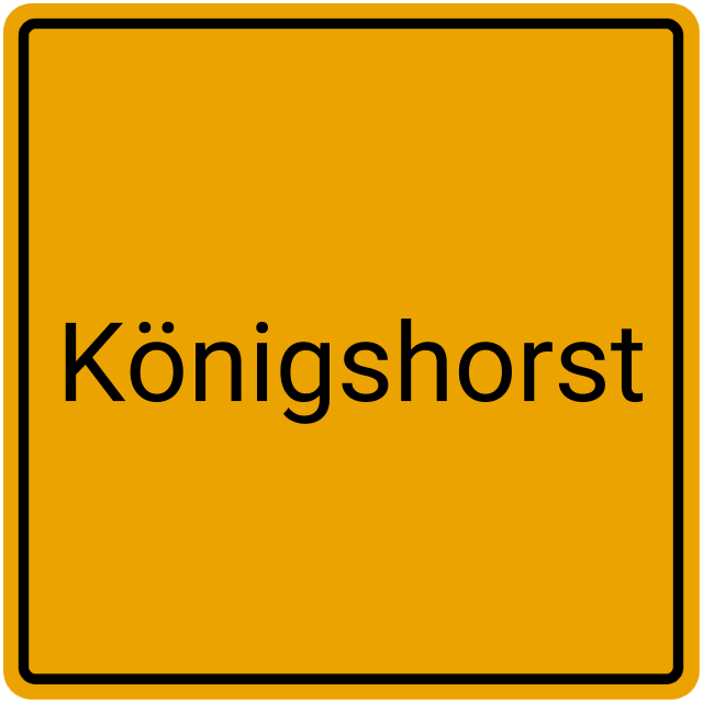 Meldebestätigung Königshorst
