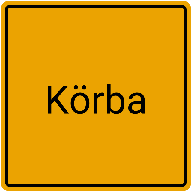 Meldebestätigung Körba