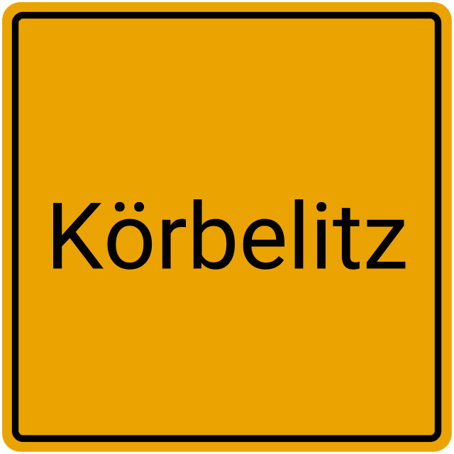 Meldebestätigung Körbelitz