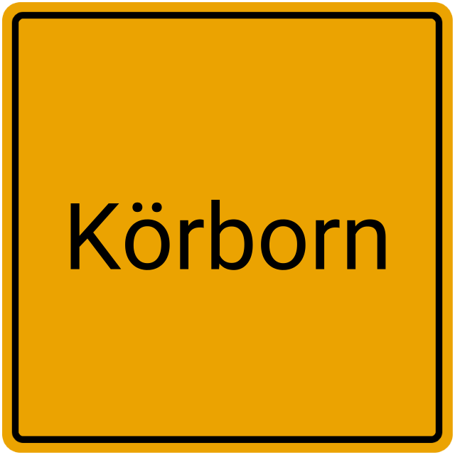 Meldebestätigung Körborn