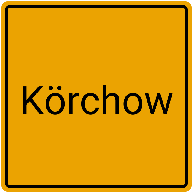 Meldebestätigung Körchow