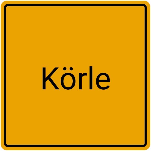 Meldebestätigung Körle