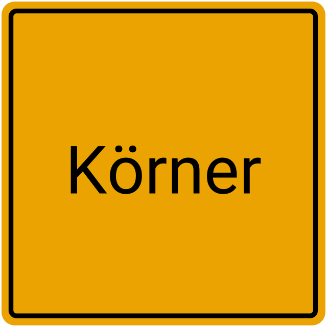 Meldebestätigung Körner