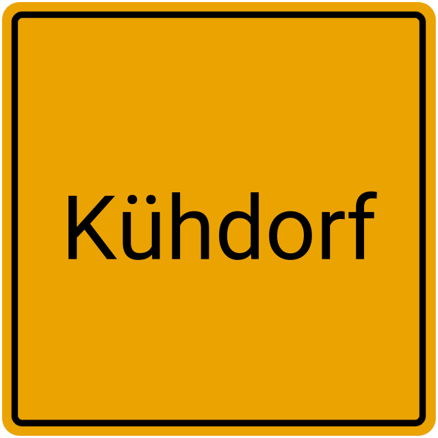 Meldebestätigung Kühdorf