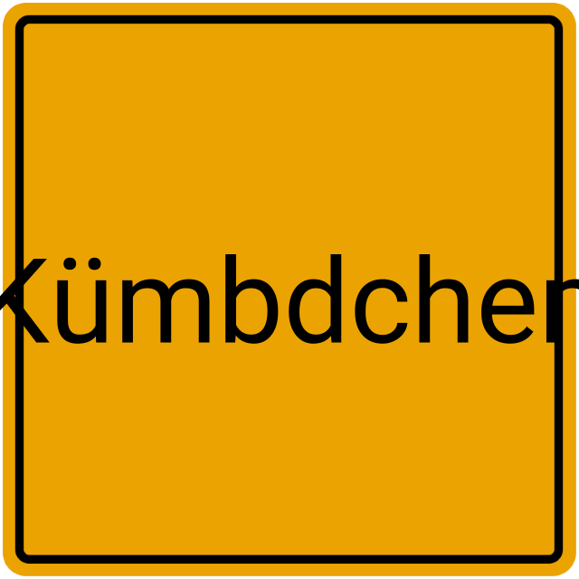 Meldebestätigung Kümbdchen