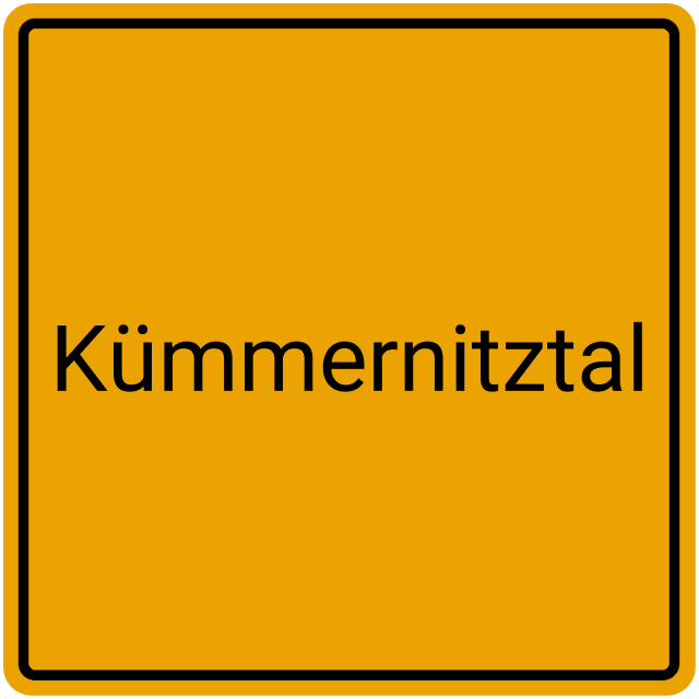 Meldebestätigung Kümmernitztal