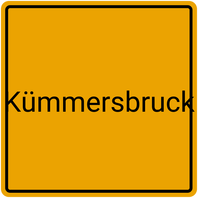 Meldebestätigung Kümmersbruck