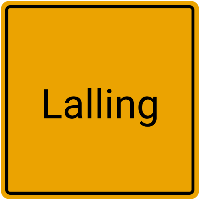 Meldebestätigung Lalling