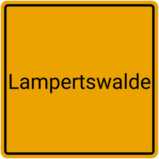 Meldebestätigung Lampertswalde