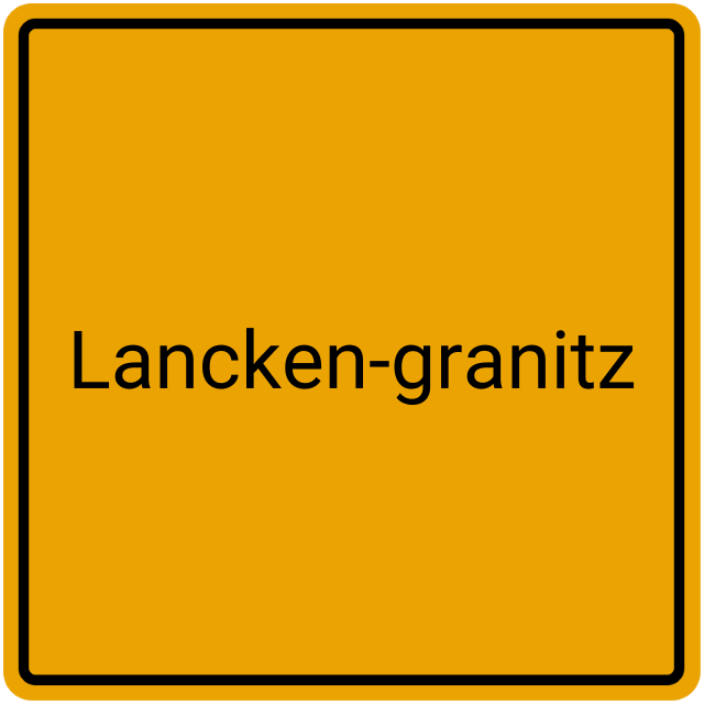 Meldebestätigung Lancken-Granitz