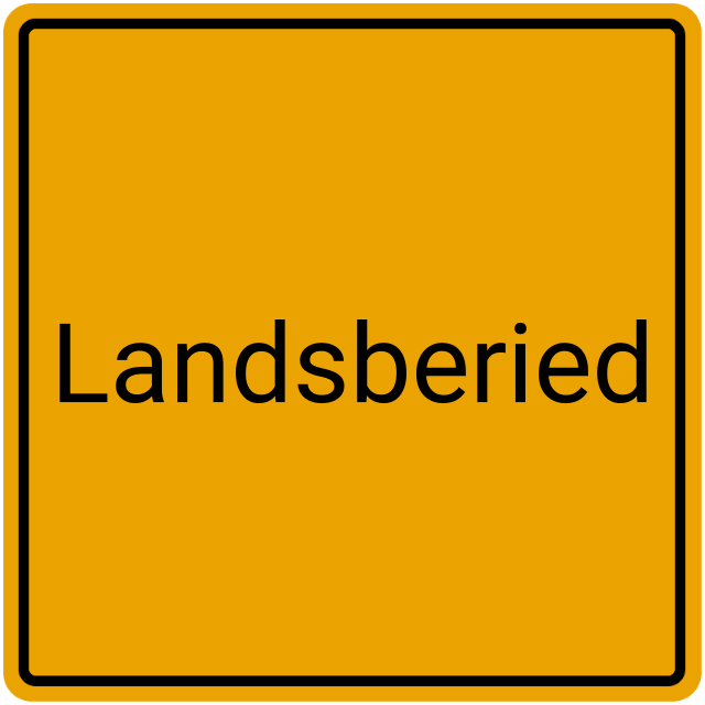 Meldebestätigung Landsberied