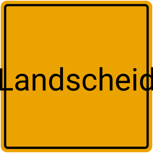 Meldebestätigung Landscheid