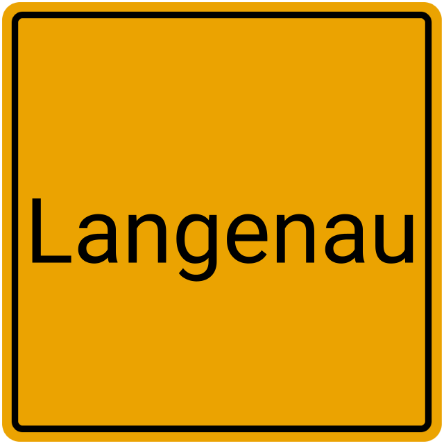 Meldebestätigung Langenau