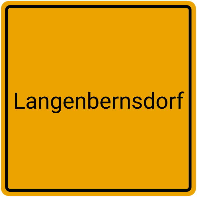 Meldebestätigung Langenbernsdorf