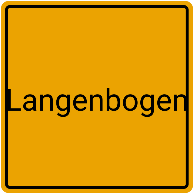 Meldebestätigung Langenbogen