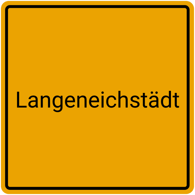 Meldebestätigung Langeneichstädt