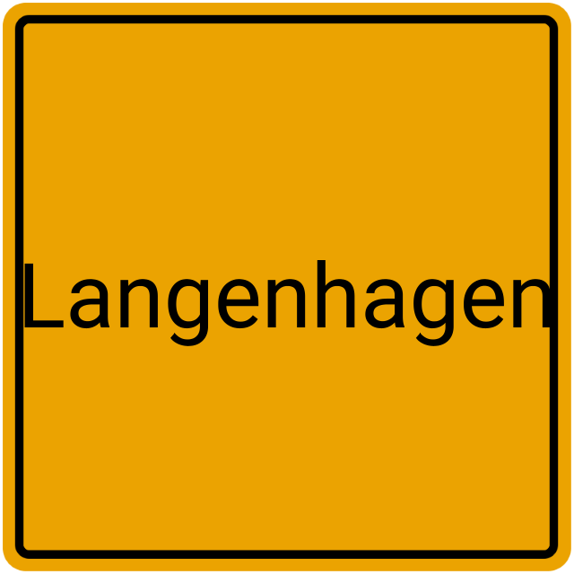 Meldebestätigung Langenhagen